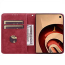 iPhone Duo Lines Pattern Leather Wallet Strap Case