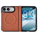 iPhone Duo Lychee Leather Magnetic Hinge Case