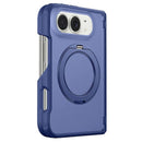 iPhone Duo Matte Shockproof Magnetic Kickstand Case