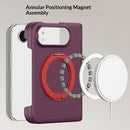 iPhone Duo Metal Rotating Ring Shockproof Case