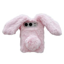 iPhone Duo Plush Bunny Ears Winter Case