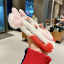 iPhone Duo Plush Cow Winter Case