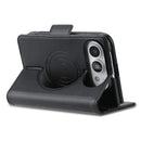 iPhone Duo PU Leather Magnetic Wallet Stand Case