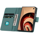 iPhone Duo Rhombus Pattern Leather Wallet Case