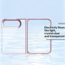 iPhone Duo Rose Gold Electroplated Clear Case