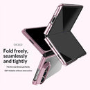 iPhone Duo Rose Gold Electroplated Clear Case