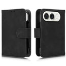iPhone Duo Skin Feel Leather Flip Wallet Case