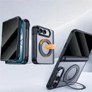 iPhone Duo Skin Touch Anti-Spy Rotating Kickstand Case