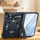 iPhone Duo Skin Touch Fabric Hinge Kickstand Case