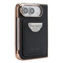 iPhone Duo Vintage Leather Magnetic Card Holder Case
