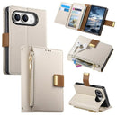 iPhone Duo Zipper Pocket Folio Wallet Case