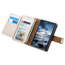 iPhone Duo Zipper Pocket Folio Wallet Case