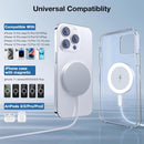 iPhone Mag Safe Charger Fast Charging Pad 2 Pack Compatible Case