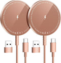 iPhone Mag Safe Charger Fast Charging Pad 2 Pack Compatible Case
