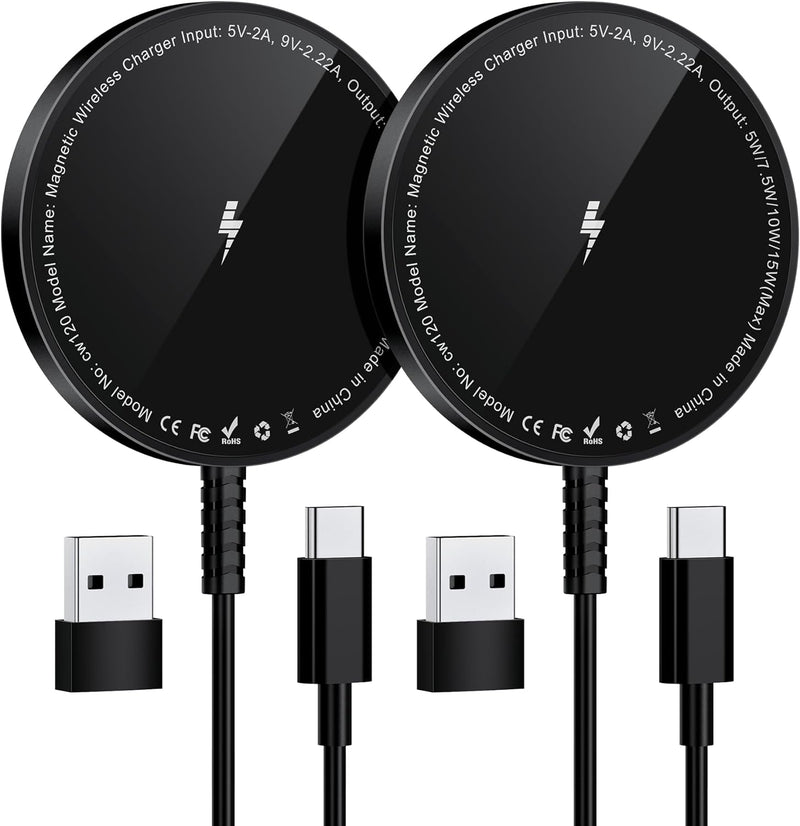 iPhone Mag Safe Charger Fast Charging Pad 2 Pack Compatible Case - Gorilla Cases