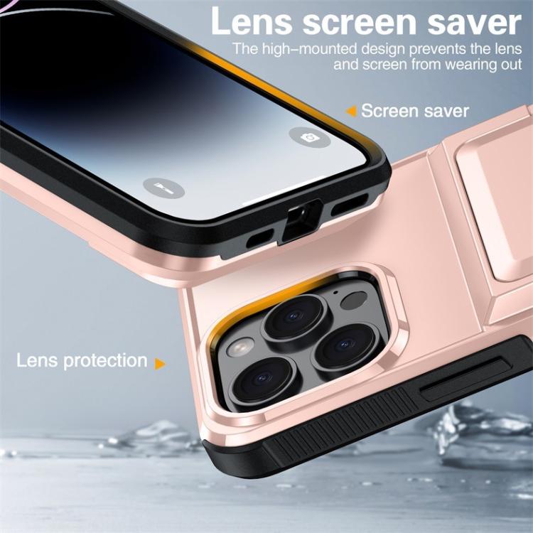 Kalebol Flip Card Wallet Holder Shockproof Phone Case