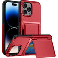 Kalebol Flip Card Wallet Holder Shockproof Phone Case