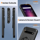 LG V60 ThinQ Full-Body Rugged Holster Kickstand Case