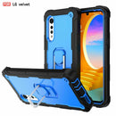 LG Velvet Rugged Ring Case
