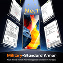 Galaxy Z Fold 6 Screen Protector, 2 Pack HD Tempered Glass Film + 1 Dust Free Installation Tool, Anti - Scratch