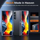 Galaxy Z Fold 6 Screen Protector, 2 Pack HD Tempered Glass Film + 1 Dust Free Installation Tool, Anti - Scratch