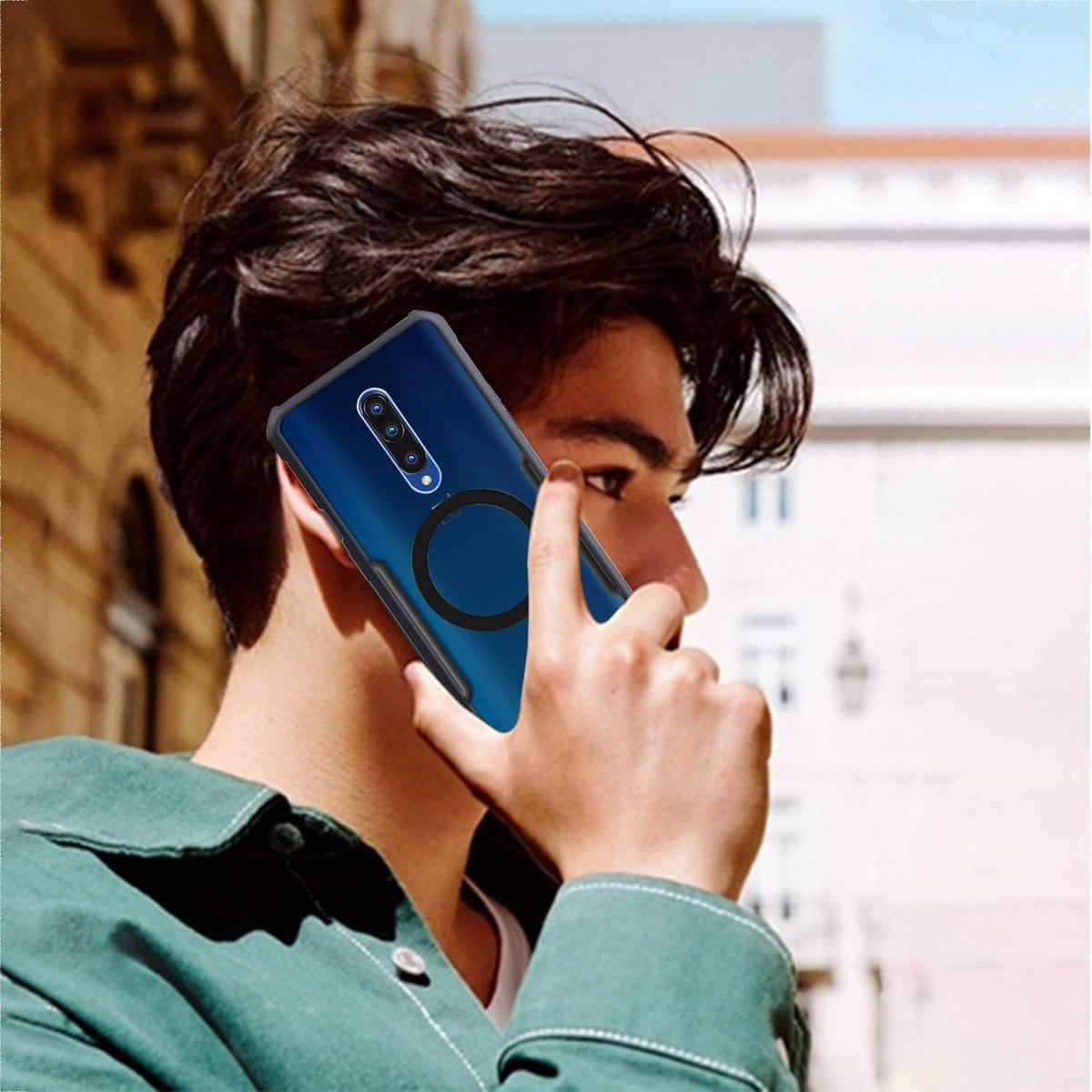 Magnetic Case for Oneplus 7 Shockproof Protective Phone Case