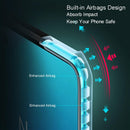 Magnetic Case for Oneplus 7 [Support Magsafe Charger] Non - Yellowing Clear Slim Fit Shockproof Protective Phone Case