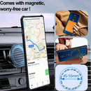 Magnetic Case for Oneplus 7 [Support Magsafe Charger] Non - Yellowing Clear Slim Fit Shockproof Protective Phone Case