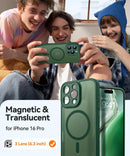 Magnetic Compatible with Iphone 16 Pro Case, Upgraded