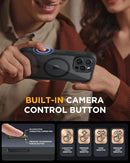 Magnetic for Iphone 16 Pro Case Full - Body Phone with Built - In Glass Screen Protector