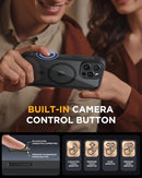 Magnetic for Iphone 16 Pro Case Full - Body Phone with Built - In Glass Screen Protector