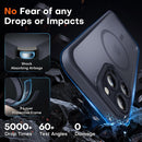 Magnetic for Iphone 16 Pro Case, Upgraded Full Camera Protection