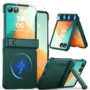 Magnetic for Samsung Galaxy Z Flip 7 Case with [Built - In Screen Protector & Hinge Protection]