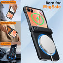 Magnetic for Samsung Galaxy Z Flip 7 Case with [Built - In Screen Protector & Hinge Protection]