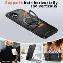 Metal 360 Degree Rotation Holder MagSafe Phone Case