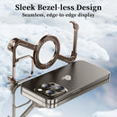 Metal Bumper Case for Iphone 16 Pro, Minimalist Z Aluminum Cover Design