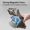 Metal Bumper Case for Iphone 16 Pro, Minimalist Z Aluminum Cover Design