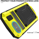 iPhone 16E Aluminum Military Grade Rugged Case with Kickstand