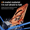 Metal Case for Samsung Galaxy S26 Ultra Case with Ring Stand [Compatible with Magsafe] Military Drop Protection Shockproof Slim Frameless Cover for Samsung Galaxy S26 Ultra Orange TJ