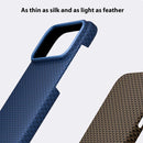 Metal Frame Nanofiber MagSafe Magnetic Phone Case