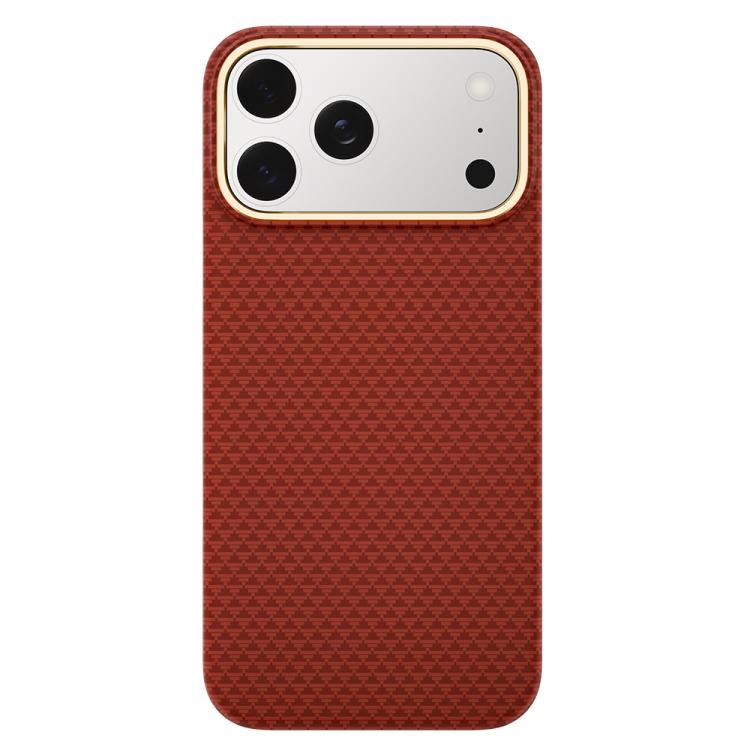 Metal Frame Nanofiber MagSafe Magnetic Phone Case