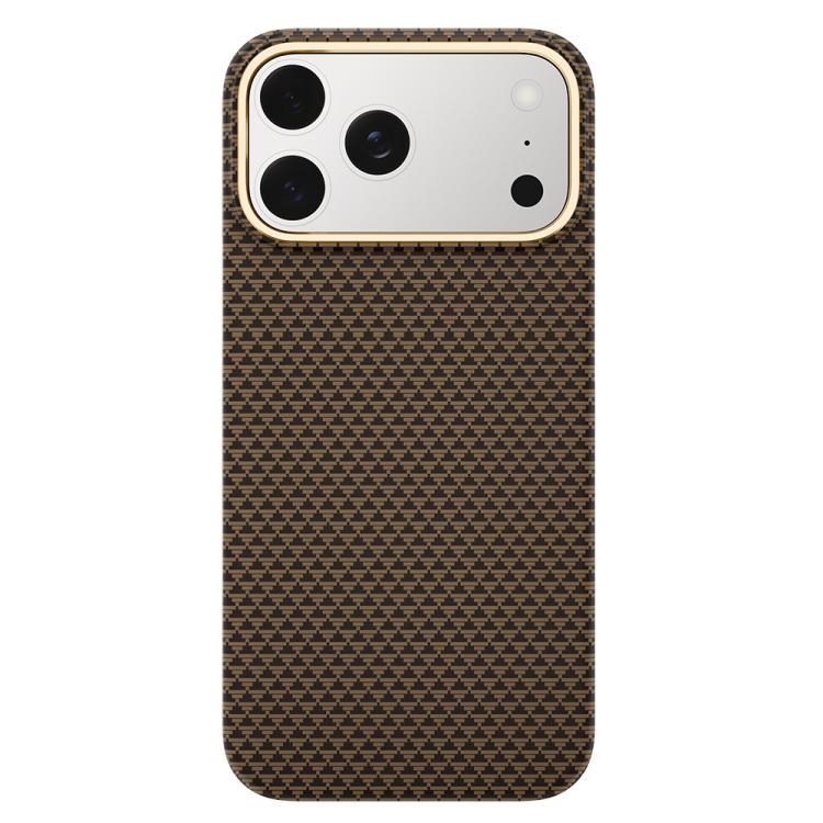 Metal Frame Nanofiber MagSafe Magnetic Phone Case