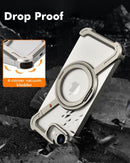 iPhone 16E Aluminum Metal Frameless Protective Shock Case