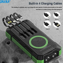 Mobile Accessories Waterproof Fast Charging Portable Wireless Solar Power Banks