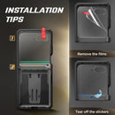 Moto Razr 2026 Belt Clip Case – Stand & Glass