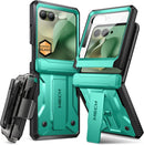 Moto Razr 2026 Belt Clip Case – Stand & Glass