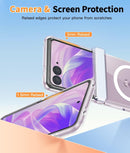 Moto Razr 2026 Clear Magnetic Case – Anti-Yellow