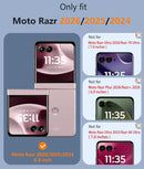 Moto Razr 2026 Clear Magnetic Case – Anti-Yellow