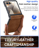 Moto Razr 2026 Leather Case – Thin Matte Shell