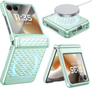 Moto Razr 2026 MagSafe Case – Mint Green Glass